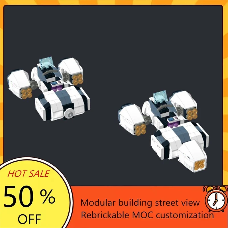 272PCS Popular Space War Movie Model MOC Building Bricks Spaceship Modular Technology Gifts Holiday Assemble Children Toy Suit
272PCS Popular Space War Movie Model MOC Building Bricks Spaceship Modular Technology Gifts Holiday Assemble Children Toy Suit