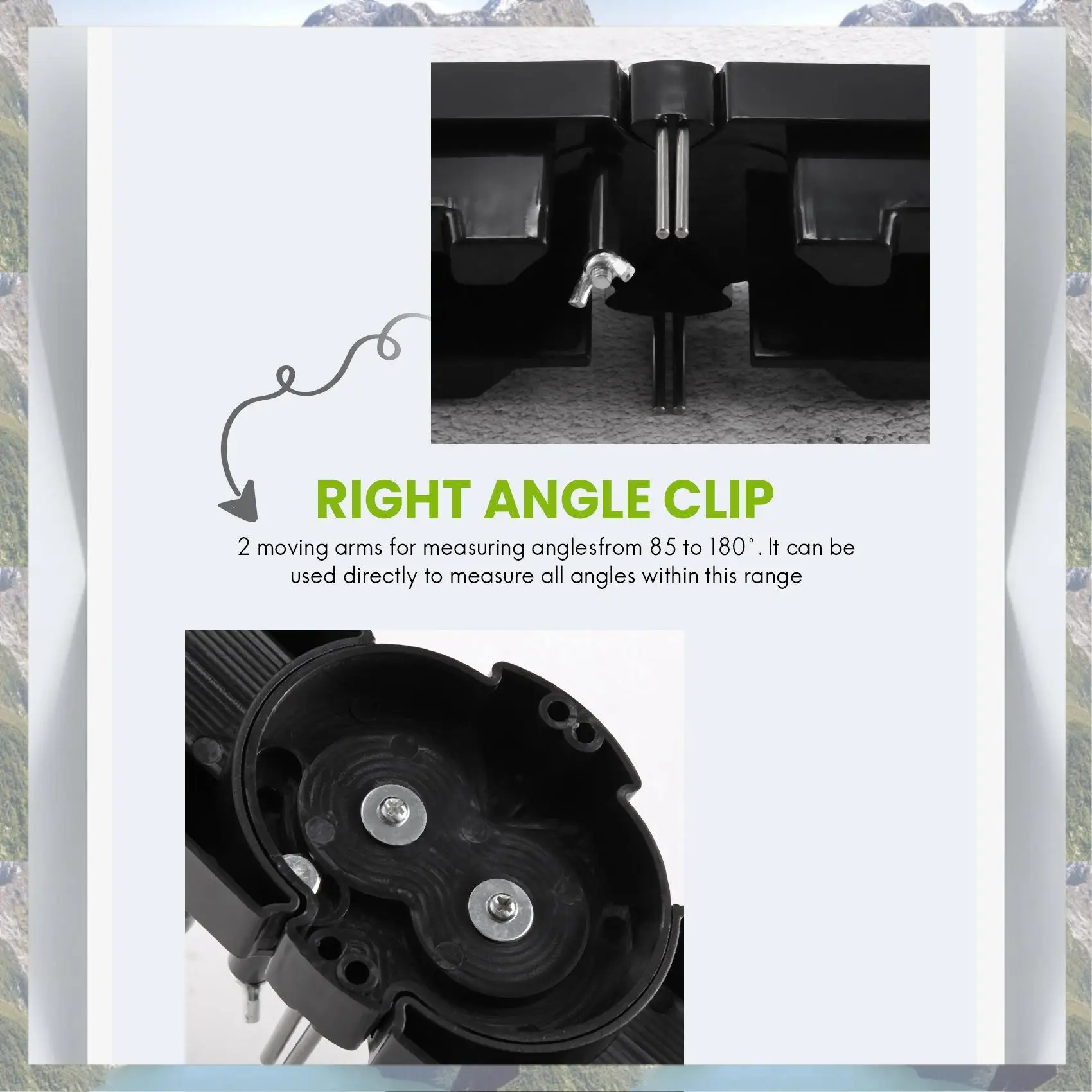 2025 Trend 2-In-1 Mitre Measuring Cutting Tool Corner Clamp Wood Angle Clamps Holder And Cutting 85 To 180 Degree Angle Clamp
2025 Trend 2-In-1 Mitre Measuring Cutting Tool Corner Clamp Wood Angle Clamps Holder And Cutting 85 To 180 Degree Angle Clamp