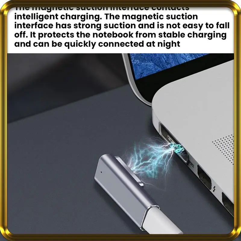 -A95Z Тип C Магнитный USB-адаптер PD для Magsafe1 Pro USB C Женский магнитный разъем для быстрой зарядки
-A95Z Тип C Магнитный USB-адаптер PD для Magsafe1 Pro USB C Женский магнитный разъем для быстрой зарядки