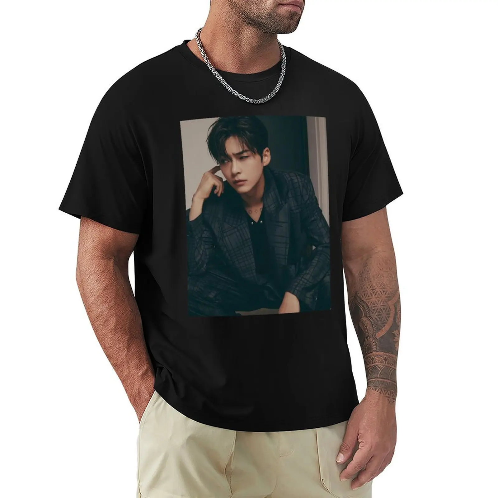 Sung Hanbin (ZB1) Photoshoot T-Shirt T-shirts man football t shirt quick-drying mens fashion
Sung Hanbin (ZB1) Photoshoot T-Shirt T-shirts man football t shirt quick-drying mens fashion