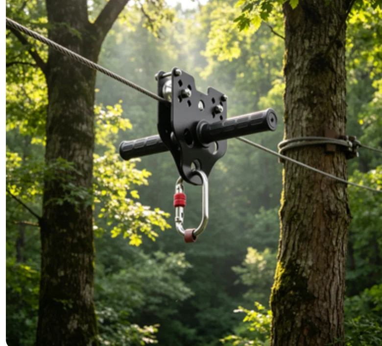 Solid Wood Zip Line Kit, Whole Cut Structure with Weathering Resistance, Factory Made for Outdoor Entertainment
Solid Wood Zip Line Kit, Whole Cut Structure with Weathering Resistance, Factory Made for Outdoor Entertainment