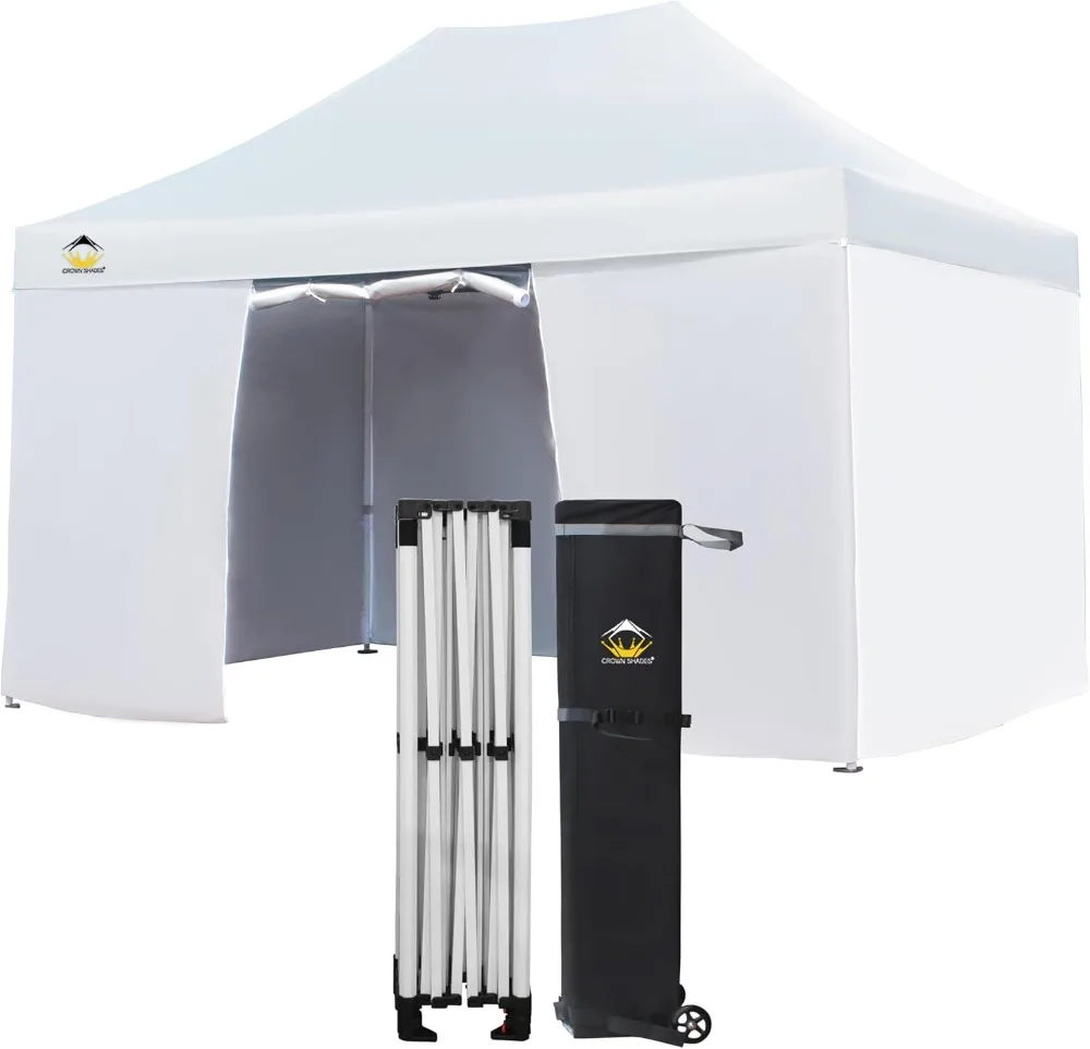 Thicken Frame Commercial Heavy Duty Tent,Coated with 4 Sidewalls 8 Stakes & 4 Sandbags & 4 Ropes, Outdoor Canopies for Events
Thicken Frame Commercial Heavy Duty Tent,Coated with 4 Sidewalls 8 Stakes & 4 Sandbags & 4 Ropes, Outdoor Canopies for Events