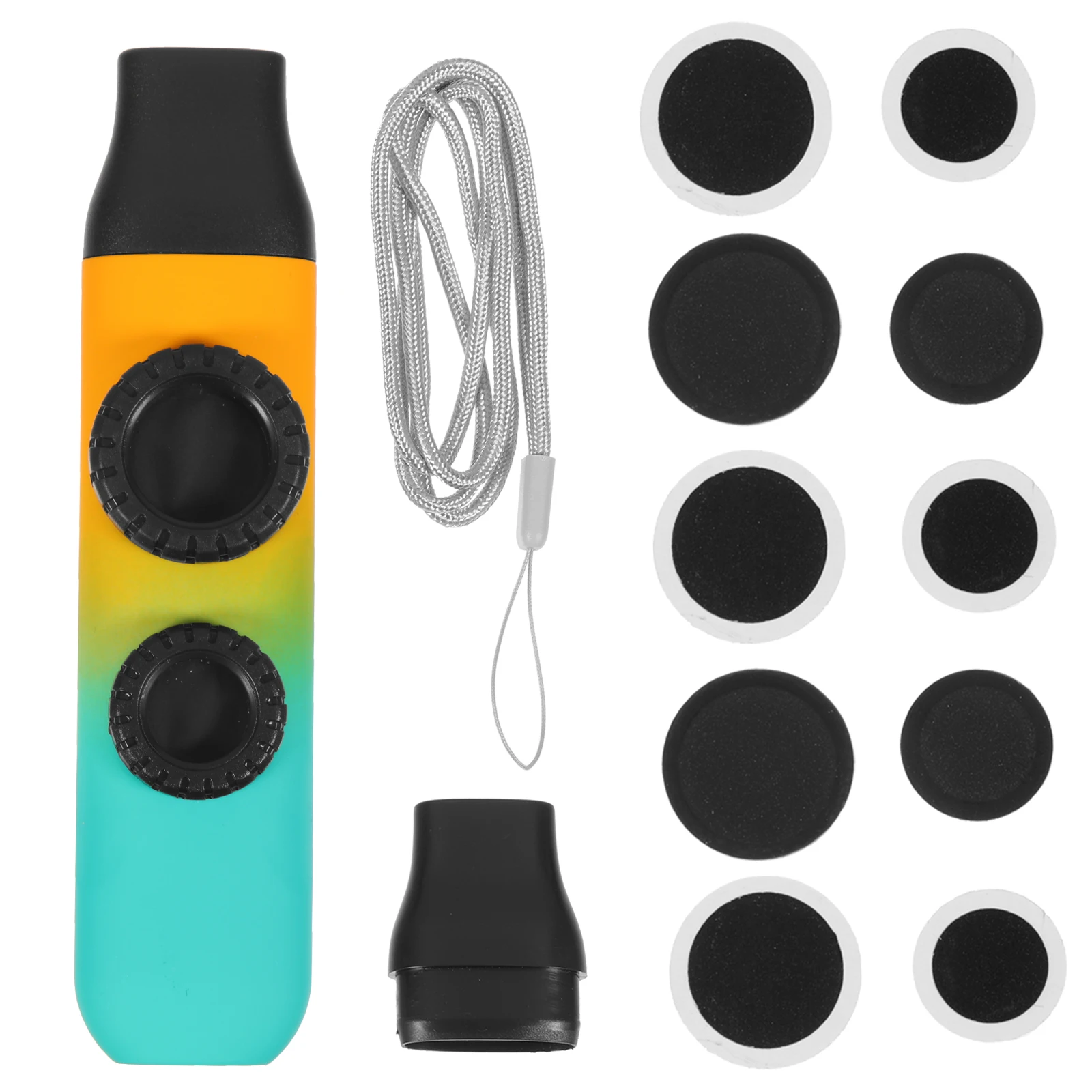 Gradient Color Flute Safe Kazoo Portable Adjustable Kazoos Instrument Multi-color Compact Kids Musical Instruments Performance
Gradient Color Flute Safe Kazoo Portable Adjustable Kazoos Instrument Multi-color Compact Kids Musical Instruments Performance