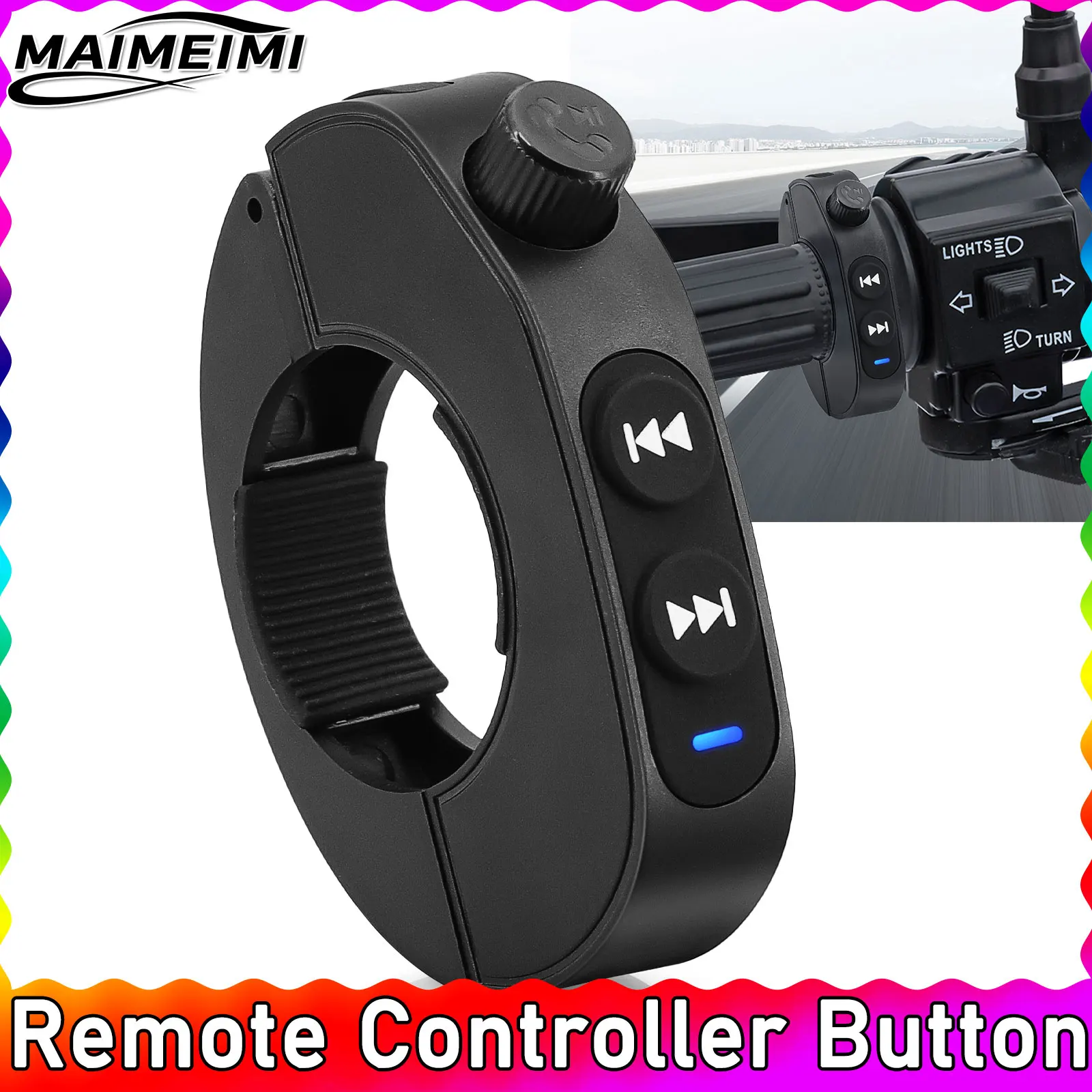 Steering Wheels Switch Motorcycle Handlebar Media Controller Bluetooth-compatible Wireless Media Smart Phone Remote customized
Steering Wheels Switch Motorcycle Handlebar Media Controller Bluetooth-compatible Wireless Media Smart Phone Remote customized