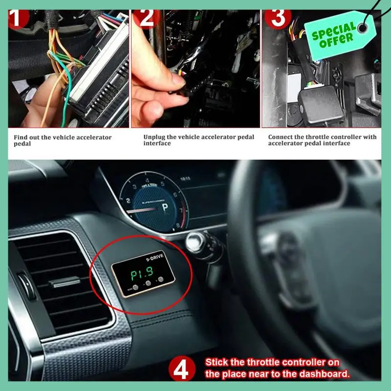 A03G-Electronic Throttle Controller 9 MODE Pedal Accelerator Fuel-Efficient For Jeep Wrangler JK Dodge Challenger RAM 1500
A03G-Electronic Throttle Controller 9 MODE Pedal Accelerator Fuel-Efficient For Jeep Wrangler JK Dodge Challenger RAM 1500
