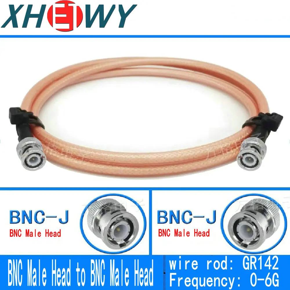 BNC male RF cable connection cable coaxial line 50-3 adapter Q9 extension oscilloscope
BNC male RF cable connection cable coaxial line 50-3 adapter Q9 extension oscilloscope