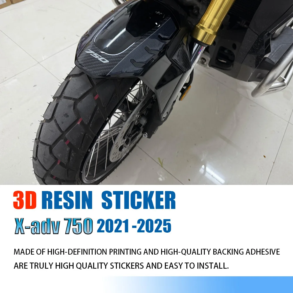 Наклейка с защитой 3D на крыло, совместимая с Honda X-Adv 750X Adv 750 2021-2025 гг.
Наклейка с защитой 3D на крыло, совместимая с Honda X-Adv 750X Adv 750 2021-2025 гг.