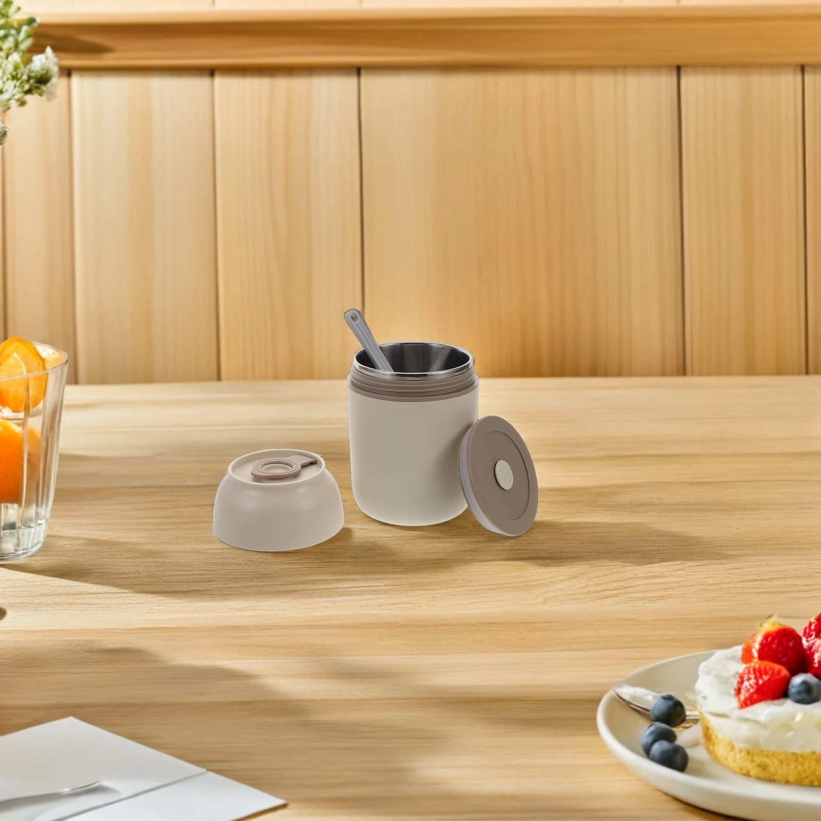 Breakfast Cup Stainless Steel Mug Soup Cups Handles Microwave Safe Reusable Travel Porridge Bowls Oatmeal Containers Storage
Breakfast Cup Stainless Steel Mug Soup Cups Handles Microwave Safe Reusable Travel Porridge Bowls Oatmeal Containers Storage