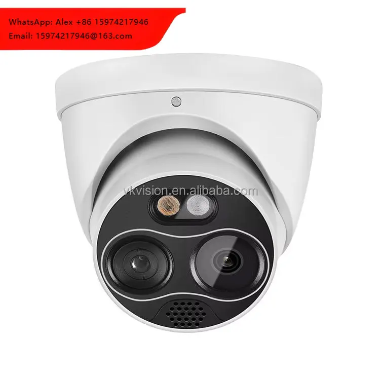TPC-DF1241 4mp Mini Hybrid Eyeball Camera Fire Detection CCTV Thermal POE Network Camera Temperature Monitoring TPC-DF1241-T
TPC-DF1241 4mp Mini Hybrid Eyeball Camera Fire Detection CCTV Thermal POE Network Camera Temperature Monitoring TPC-DF1241-T