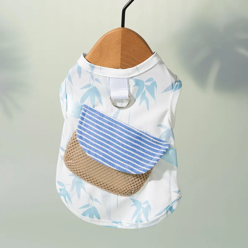 Summer Dog Cool Comfort Vest Cute Backpack Pet Clothes Puppy Two Legs Clothing Teddy Yorkshire T-Shirt
Summer Dog Cool Comfort Vest Cute Backpack Pet Clothes Puppy Two Legs Clothing Teddy Yorkshire T-Shirt