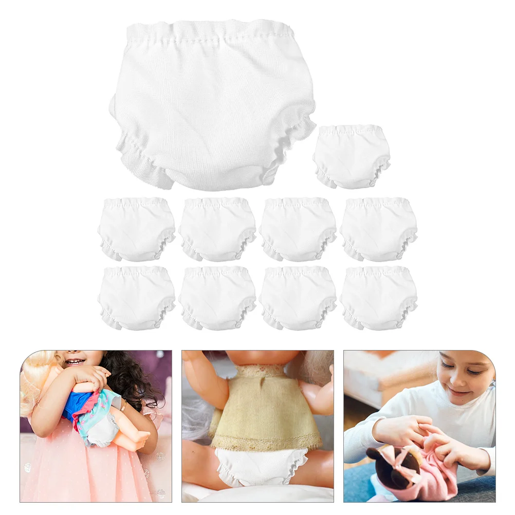 10pcs Mini Dress Up Clothes Baby Panties Underwear Accessories small clothes funny panties
10pcs Mini Dress Up Clothes Baby Panties Underwear Accessories small clothes funny panties