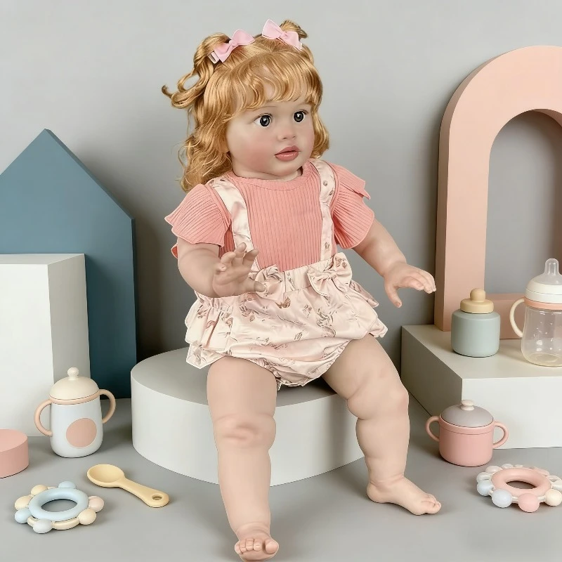 66cm Cotton Body Doll Pippa Rooted Blonde Hair Princess Girl with Straight Leg
66cm Cotton Body Doll Pippa Rooted Blonde Hair Princess Girl with Straight Leg