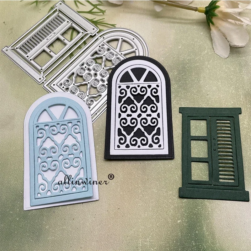 Door window decoration Metal Cutting Dies Stencils Die Cut for DIY Scrapbooking Album Paper Card Embossing
Door window decoration Metal Cutting Dies Stencils Die Cut for DIY Scrapbooking Album Paper Card Embossing