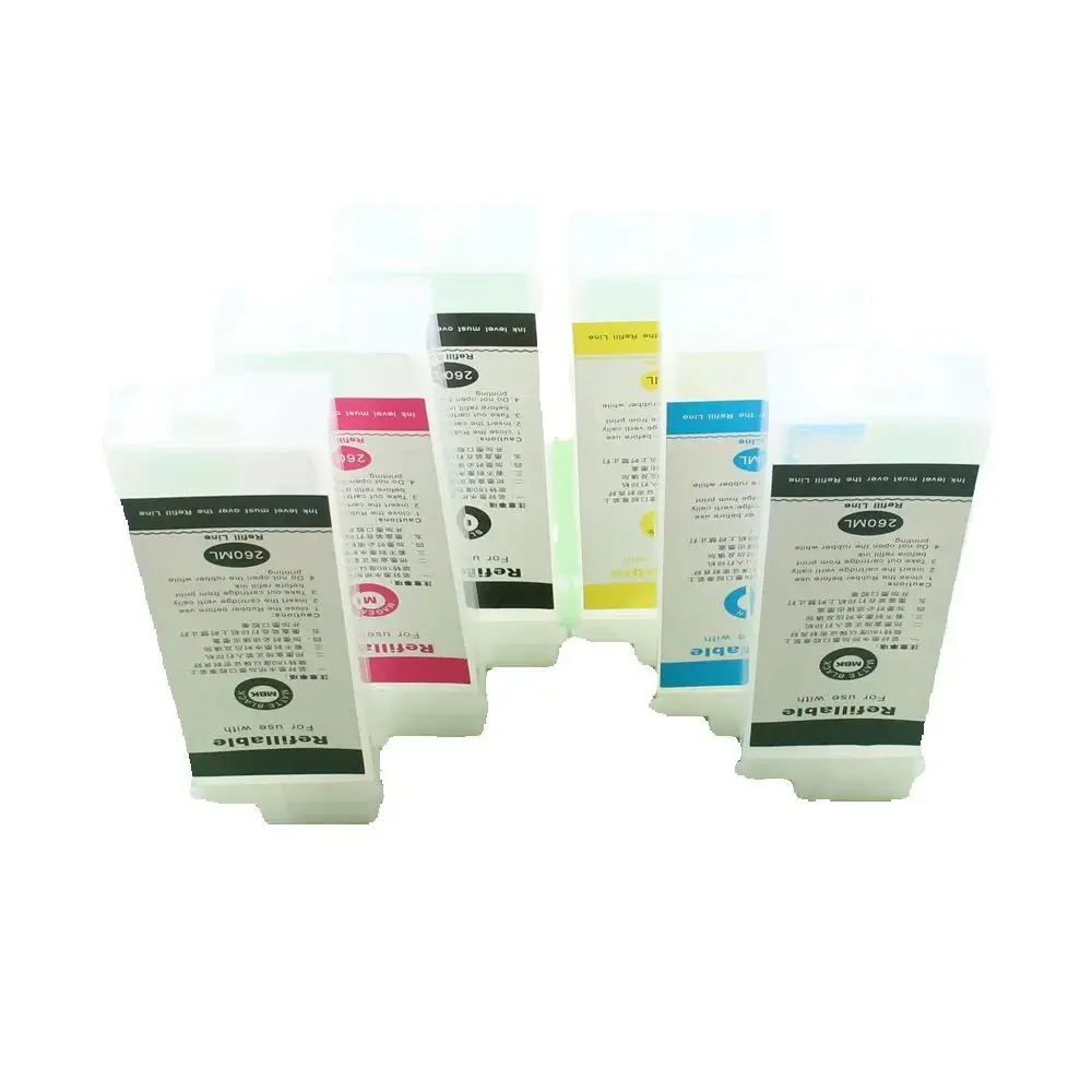 6 шт. 260 мл PFI-102 PFI102 многоразовые картриджи для Canon iPF500 iPF510 iPF600 iPF605 iPF610 iPF700 iPF710 iPF720 с чипом
6 шт. 260 мл PFI-102 PFI102 многоразовые картриджи для Canon iPF500 iPF510 iPF600 iPF605 iPF610 iPF700 iPF710 iPF720 с чипом