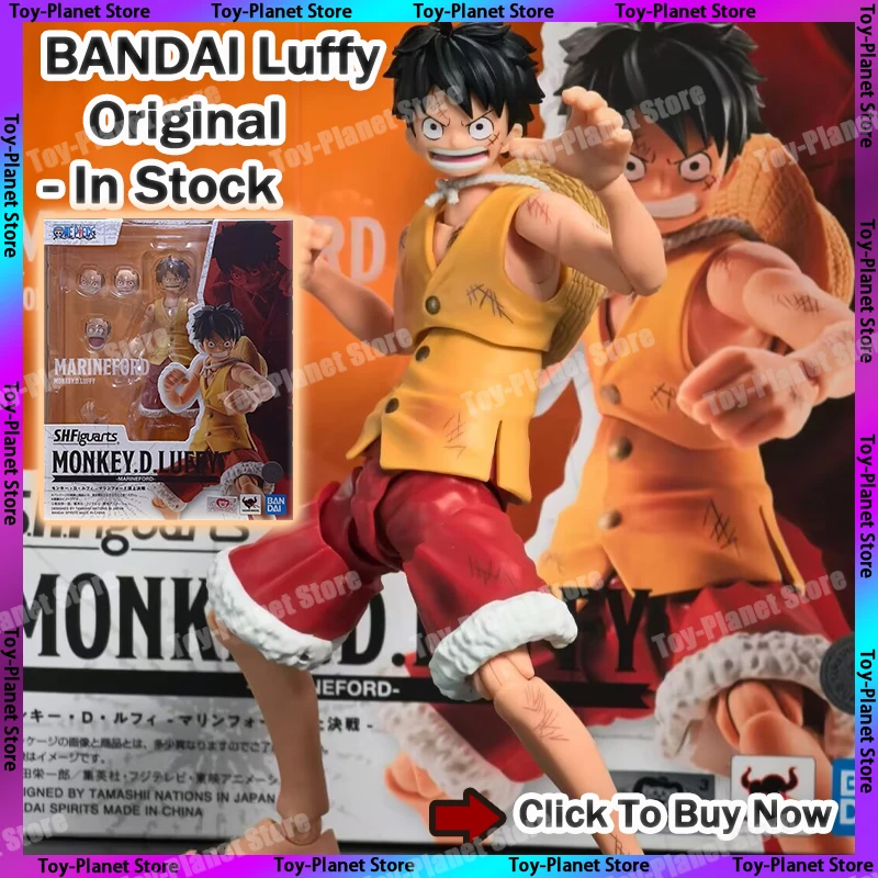 Bandai Shfiguarts Monkey D. Luffy Marineford Ver Action Figure One Piece Anime Collectible Model Gifts Toys In Stock
Bandai Shfiguarts Monkey D. Luffy Marineford Ver Action Figure One Piece Anime Collectible Model Gifts Toys In Stock