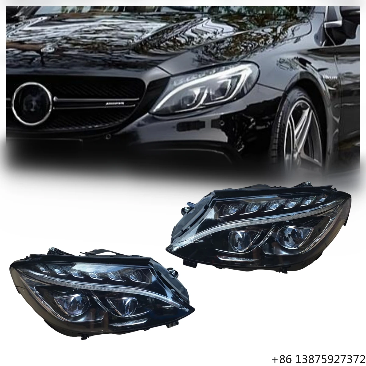 Для Mercedes-Benz C-класса W205: высококачественные светодиодные геометрические фары 12В 6000К для старых и новых моделей
Для Mercedes-Benz C-класса W205: высококачественные светодиодные геометрические фары 12В 6000К для старых и новых моделей