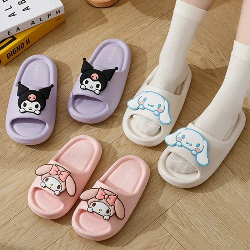Sanrio Cinnamoroll Hello Kitty Kuromi Home Slippers For Women Y2k Kawaii Fashion Cartoon Comfortable Breathable Shoes
Sanrio Cinnamoroll Hello Kitty Kuromi Home Slippers For Women Y2k Kawaii Fashion Cartoon Comfortable Breathable Shoes
