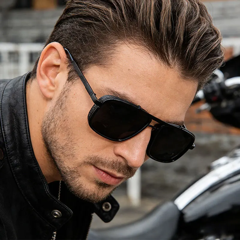 MIZHO Men Polarized Sunglasses UV400 Retro Colorful Sun Glasses Square Eyeglasses Frame Travel Driving Beach Sunscreen Eyewear
MIZHO Men Polarized Sunglasses UV400 Retro Colorful Sun Glasses Square Eyeglasses Frame Travel Driving Beach Sunscreen Eyewear