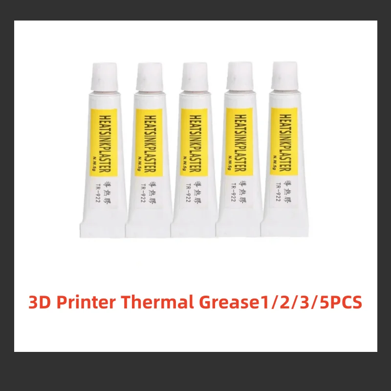3D Printer Thermal Grease Heat Resistant Insulated Thermal Silicone Grease For 3D Printer CPU Thermal Paste Thermal Compound
3D Printer Thermal Grease Heat Resistant Insulated Thermal Silicone Grease For 3D Printer CPU Thermal Paste Thermal Compound