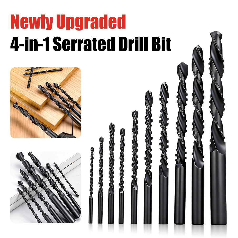 4 шт. набор спиральных сверл из быстрорежущей стали 5/6/8/10 мм с зубчатыми канавками, спиральные зубчатые пилы, сверла, композитные сверла
4 шт. набор спиральных сверл из быстрорежущей стали 5/6/8/10 мм с зубчатыми канавками, спиральные зубчатые пилы, сверла, композитные сверла