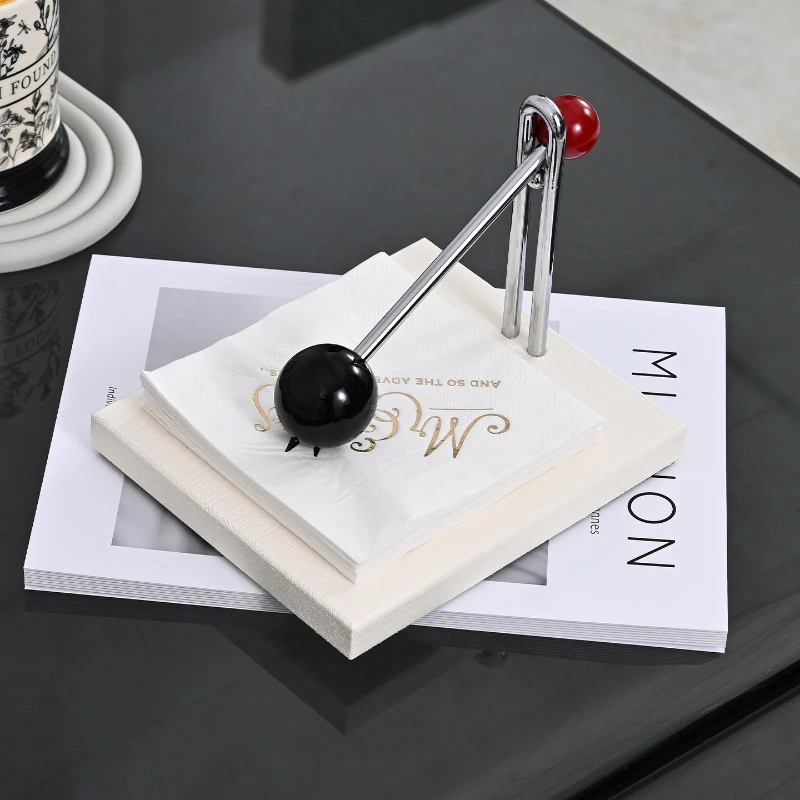 Nordic Metal Vertical Napkin Holder Square Tissue Stand for Dining Table Decorative Paper Organizer with Weighted Base for Home
Nordic Metal Vertical Napkin Holder Square Tissue Stand for Dining Table Decorative Paper Organizer with Weighted Base for Home