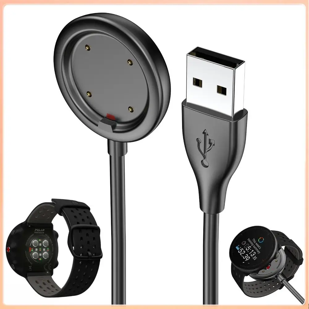 3.3 FT Smart Watch USB Charger Replacement USB Charger Charging Dock Cable for POLAR Vantage V/Vantage M/ POLAR GRIT X/Ignite
3.3 FT Smart Watch USB Charger Replacement USB Charger Charging Dock Cable for POLAR Vantage V/Vantage M/ POLAR GRIT X/Ignite