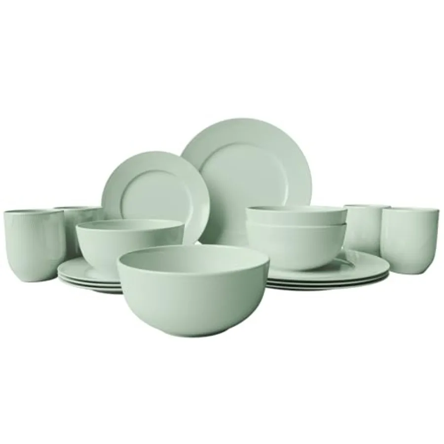 16Piece Green Embossed Mesh Bone China Dinnerware with Lightweight Durable Chip Resistant Design Service for 4
16Piece Green Embossed Mesh Bone China Dinnerware with Lightweight Durable Chip Resistant Design Service for 4