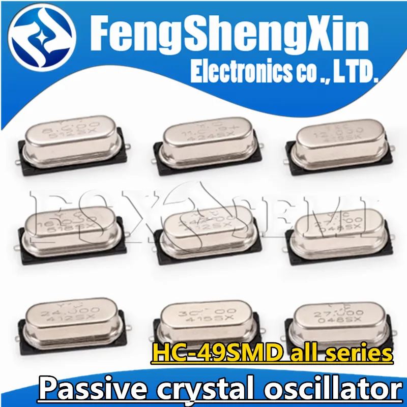 10pcs HC-49SMD Passive crystal oscillator 3.5795MHZ 4MHZ 5M 6M 8M 12.288M 14.318M 14.7456MHZ 24M 26M 27M 28M 32.768M 36M 40M 48M
10pcs HC-49SMD Passive crystal oscillator 3.5795MHZ 4MHZ 5M 6M 8M 12.288M 14.318M 14.7456MHZ 24M 26M 27M 28M 32.768M 36M 40M 48M