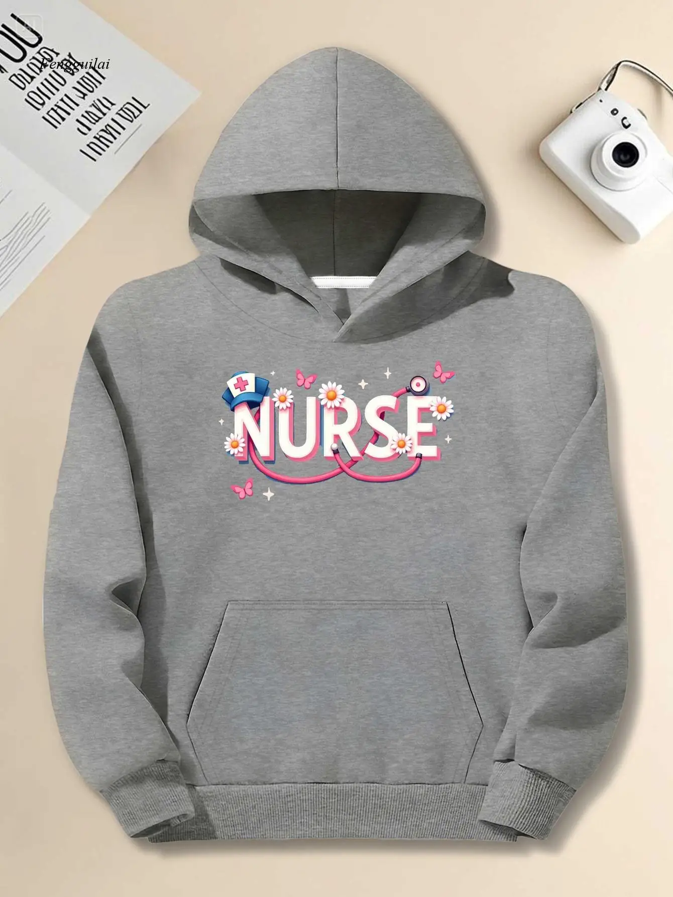 Толстовка с капюшоном Playful Nurse Stethoscope Art
Толстовка с капюшоном Playful Nurse Stethoscope Art