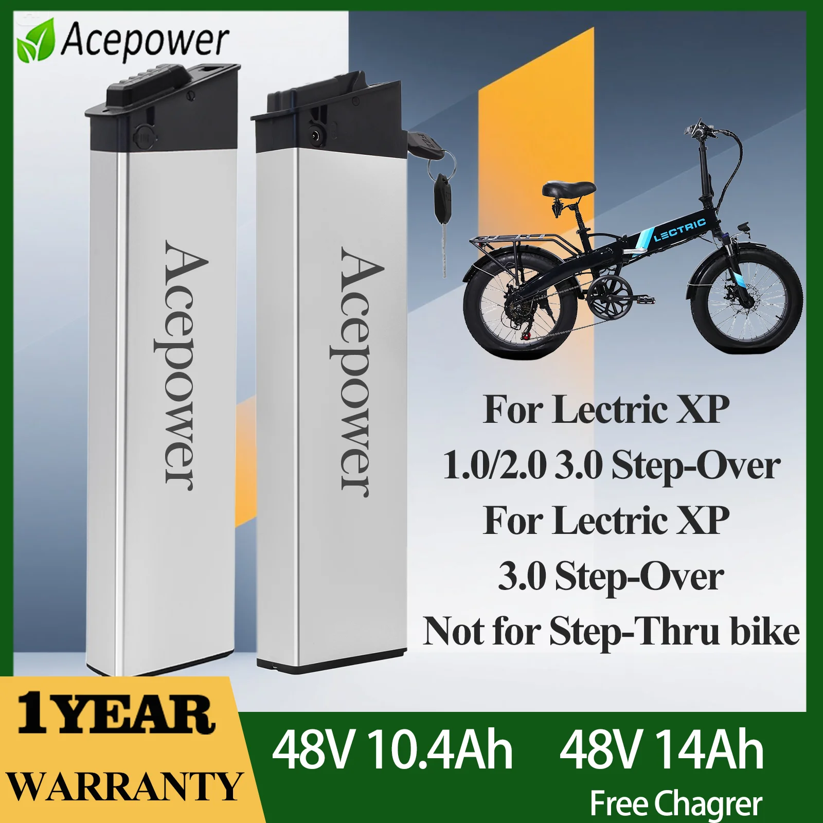 Для Lectric XP 1.0 2.0/3.0 Step-Over аккумулятор для электровелосипеда 48 В 10,4 Ач 12,8 Ач 14 Ач для Lectric XP 1,0 2,0 3,0 Step-Over НЕ для Step-thru
Для Lectric XP 1.0 2.0/3.0 Step-Over аккумулятор для электровелосипеда 48 В 10,4 Ач 12,8 Ач 14 Ач для Lectric XP 1,0 2,0 3,0 Step-Over НЕ для Step-thru