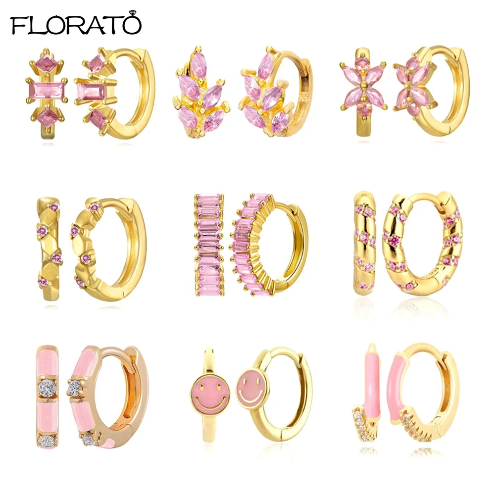 2PCS Minimal Hoop Earrings for Women Cute Pink Crystal Zirconia Small Huggie Thin Cartilage Earring 2024 Tragus Piercing Jewelry
2PCS Minimal Hoop Earrings for Women Cute Pink Crystal Zirconia Small Huggie Thin Cartilage Earring 2024 Tragus Piercing Jewelry