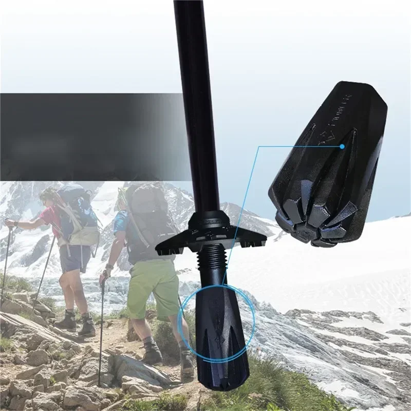 Thicken Hiking Pole Replacement Anti-Slip Rubber Tips Black Trekking Poles Tip Protector Walking Sticks Head Protection
Thicken Hiking Pole Replacement Anti-Slip Rubber Tips Black Trekking Poles Tip Protector Walking Sticks Head Protection