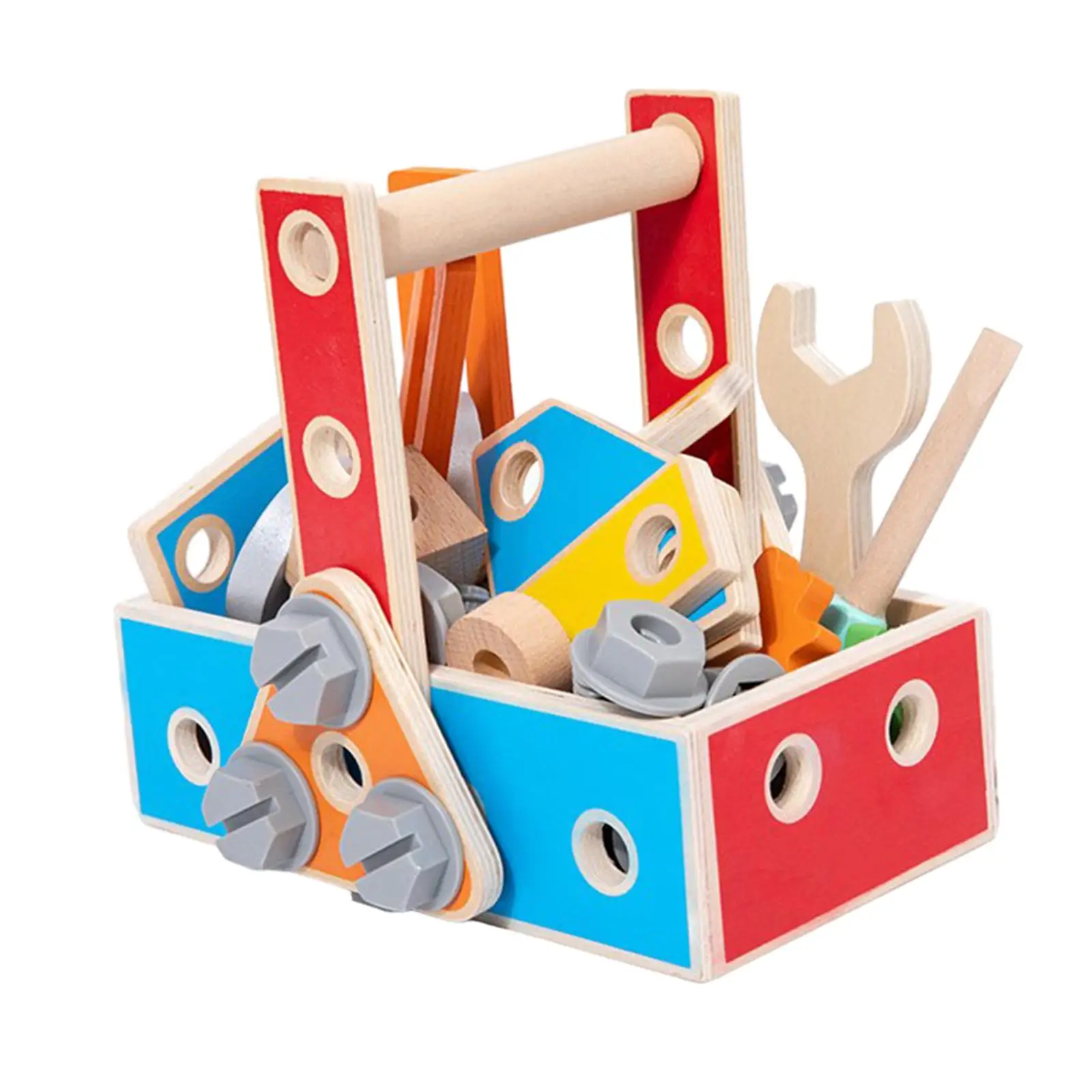 Montessori Wooden Tool Set, Educational Toys, Wooden Nuts and Bolts Set, Kids Tool Set for Toddlers Children Kids Boys Gifts
Montessori Wooden Tool Set, Educational Toys, Wooden Nuts and Bolts Set, Kids Tool Set for Toddlers Children Kids Boys Gifts