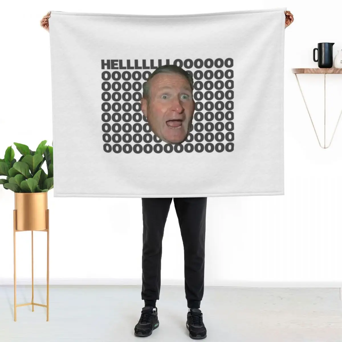 HELLOOOOO Jack Armstrong Throw Blanket Warm Comfortable Blanket for Office Napping
HELLOOOOO Jack Armstrong Throw Blanket Warm Comfortable Blanket for Office Napping