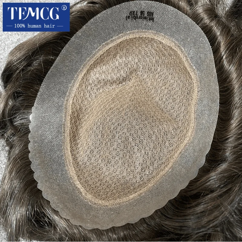 Promotion Australia-Double Layers Male Hair Prosthesis Human Hair Toupee Men's Wig Lace PU Base Breathable System Wigs For Men
Promotion Australia-Double Layers Male Hair Prosthesis Human Hair Toupee Men's Wig Lace PU Base Breathable System Wigs For Men