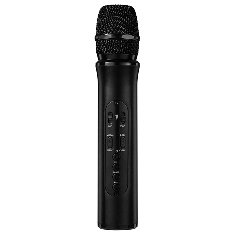 Top Deals Wireless Bluetooth Karaoke Microphone Portable Handheld Dynamic Microphone Dual Speake For PC Iphone Android
Top Deals Wireless Bluetooth Karaoke Microphone Portable Handheld Dynamic Microphone Dual Speake For PC Iphone Android