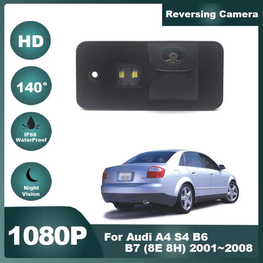 140 Degree HD 1080*720P Vehicle Rear View Camera Waterproof High quality RCA For Audi A4 S4 B6 B7 (8E 8H) 2001~2008 Car Monitor
140 Degree HD 1080*720P Vehicle Rear View Camera Waterproof High quality RCA For Audi A4 S4 B6 B7 (8E 8H) 2001~2008 Car Monitor