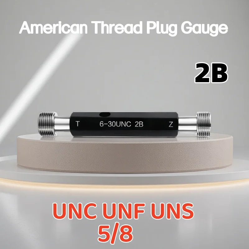1PCS 5/8-16 5/8-24 5/8-32 5I8-12 U5/8-11 UNC UNF UNS UNEF Steel Mercury Gage American Standard Fine Thread Plug Gauge
1PCS 5/8-16 5/8-24 5/8-32 5I8-12 U5/8-11 UNC UNF UNS UNEF Steel Mercury Gage American Standard Fine Thread Plug Gauge