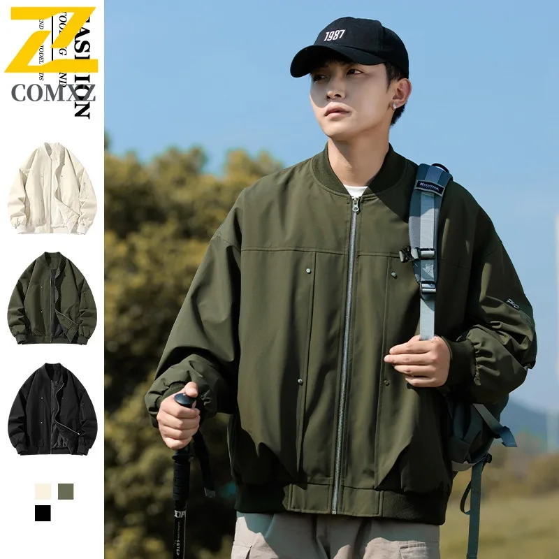 COMXZ Men Jacket 2025 New Breathable Gorpcore Trendy Outdoor Camping Climbing Windbreaker Jackets Autumn Adventure Hunting Coat
COMXZ Men Jacket 2025 New Breathable Gorpcore Trendy Outdoor Camping Climbing Windbreaker Jackets Autumn Adventure Hunting Coat