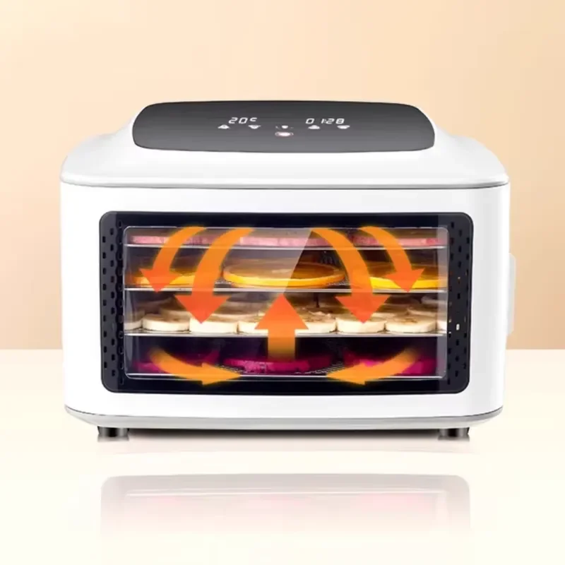 4-layer Food Dehydrator Machine,400W Stainless Steel Drying Racks for Jerky/Fruits/Herbs 24H Timer&Temp Control BPA-Free
4-layer Food Dehydrator Machine,400W Stainless Steel Drying Racks for Jerky/Fruits/Herbs 24H Timer&Temp Control BPA-Free