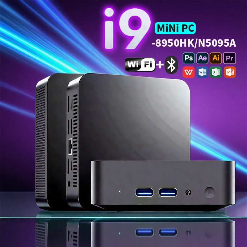 Мини-ПК Windows 11 Pro Core i9 8950HK 16 ГБ DDR4 1 ТБ SSD ПК Геймерский компьютер Dual WIFI 6 BT5.2 4K HD Мини-игровой ПК Настольный компьютер
Мини-ПК Windows 11 Pro Core i9 8950HK 16 ГБ DDR4 1 ТБ SSD ПК Геймерский компьютер Dual WIFI 6 BT5.2 4K HD Мини-игровой ПК Настольный компьютер