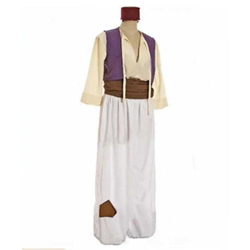 Adults Anime Mythical Prince Aladin for Adults Performance Costume Halloween Cosplay Costumes Complete Suit Clothing for Unisex
Adults Anime Mythical Prince Aladin for Adults Performance Costume Halloween Cosplay Costumes Complete Suit Clothing for Unisex