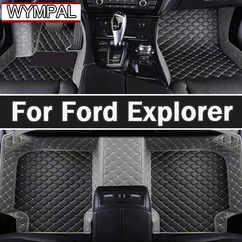Car floor mats for Ford Explorer 2016 2017 2018 Custom auto foot Pads automobile carpet cover
Car floor mats for Ford Explorer 2016 2017 2018 Custom auto foot Pads automobile carpet cover