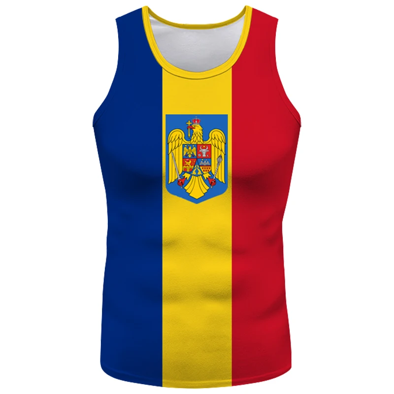 Romania Vest Free Custom Made Name Rom Tank Top Nation Flag Ro Romana Romanian Country College Print Photo Sleeveless T-Shirt
Romania Vest Free Custom Made Name Rom Tank Top Nation Flag Ro Romana Romanian Country College Print Photo Sleeveless T-Shirt