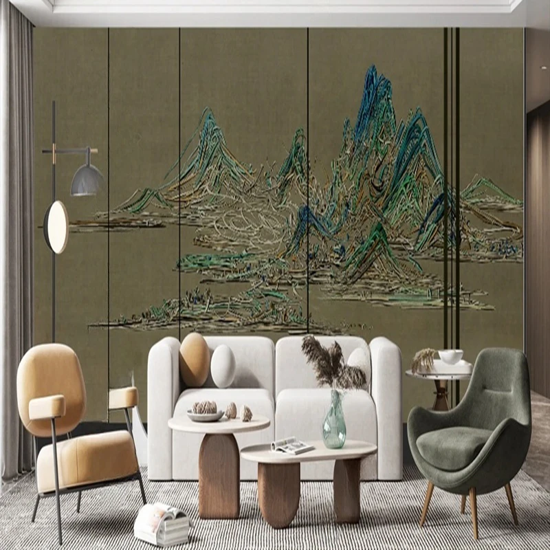 Custom Murals Wallpaper Designs - Modern Chinese Landscape Wall Art Print Hand-Painted Wall Coverings Interior Decor Background
Custom Murals Wallpaper Designs - Modern Chinese Landscape Wall Art Print Hand-Painted Wall Coverings Interior Decor Background