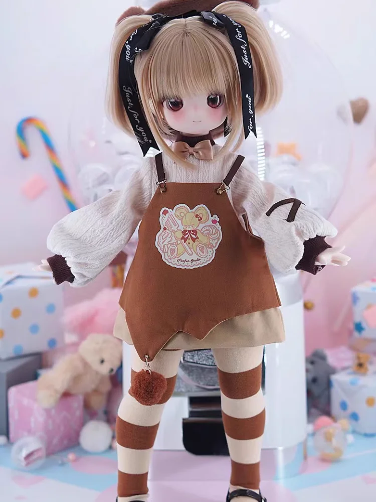 Новое поступление, одежда для кукол BJD для 1/4 MSD MDD 1/6, аксессуары для кукол, коричневый комплект одежды, платье для куклы, подарок, одежда «сделай сам» (без куклы)
Новое поступление, одежда для кукол BJD для 1/4 MSD MDD 1/6, аксессуары для кукол, коричневый комплект одежды, платье для куклы, подарок, одежда «сделай сам» (без куклы)