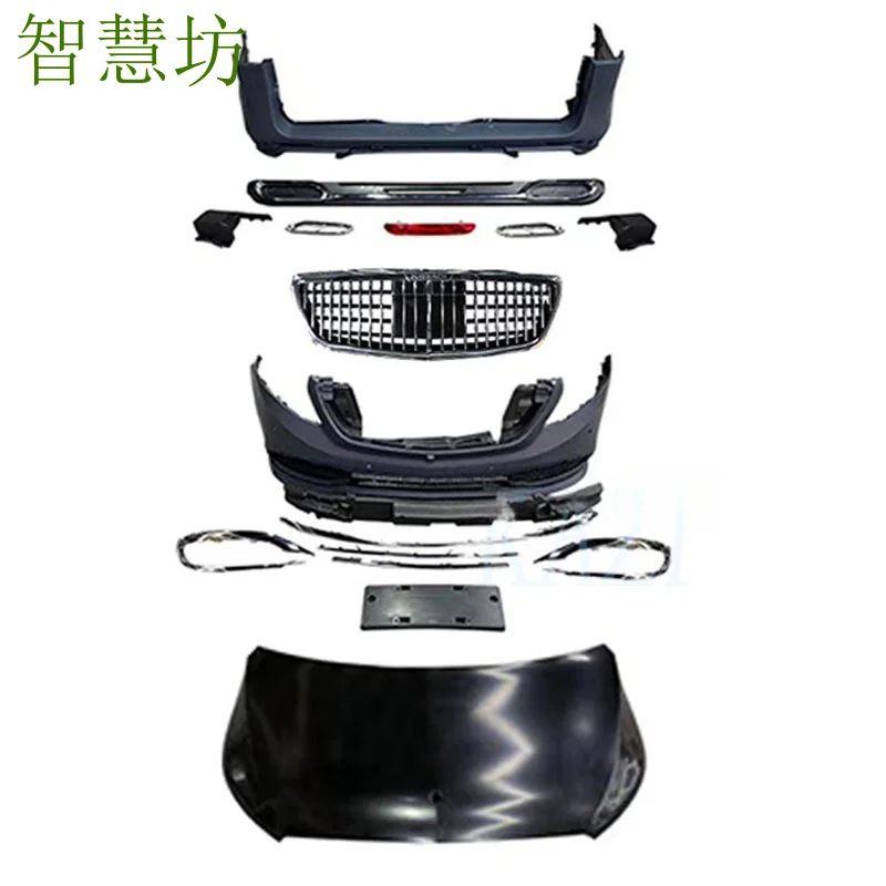 Suitable For Mercedes-Benz V260 V250 Vito Business Modification With Maybach-Style Body Kit, Hood, Front Bumper, Grille, And Rea
Suitable For Mercedes-Benz V260 V250 Vito Business Modification With Maybach-Style Body Kit, Hood, Front Bumper, Grille, And Rea