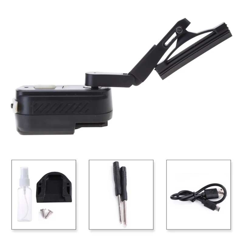 Portable Helmet Electric Wiper Practical Rainwater Remover for Motorcycle Helmet Electric Wiper for Clear View
Portable Helmet Electric Wiper Practical Rainwater Remover for Motorcycle Helmet Electric Wiper for Clear View