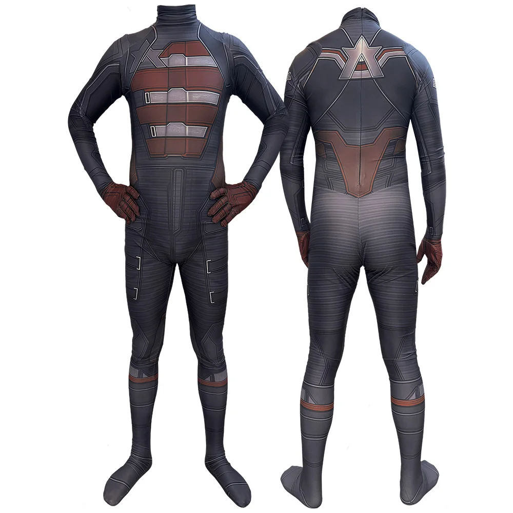 Halloween Adult Thunderbolts Captain America Cosplay Costumes Male Superhero Zentai 3D Print Bodysuit Party Jumpsuits
Halloween Adult Thunderbolts Captain America Cosplay Costumes Male Superhero Zentai 3D Print Bodysuit Party Jumpsuits