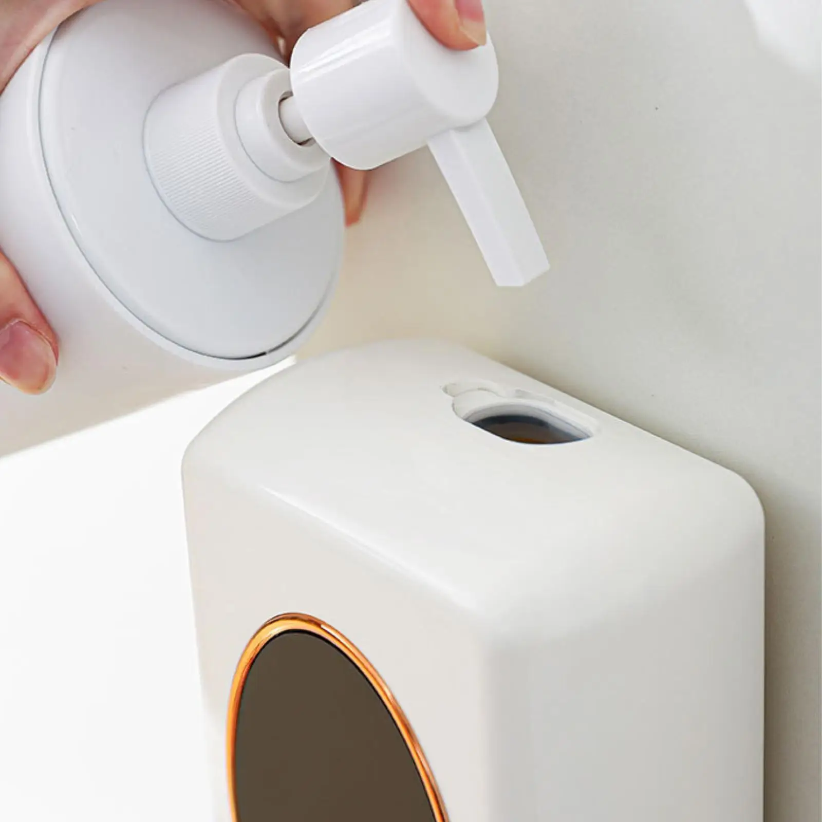 Automatic Soap Dispenser, Foaming, Smart Sensors, 480 ml, Rechargeable, Adjustable Volume, Touchless Wall Mounted for Bathroom
Automatic Soap Dispenser, Foaming, Smart Sensors, 480 ml, Rechargeable, Adjustable Volume, Touchless Wall Mounted for Bathroom